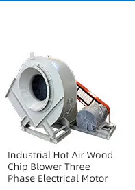 Fener centrífugo de presión media bajo ruido centrífugo para ventilación industrial 8
