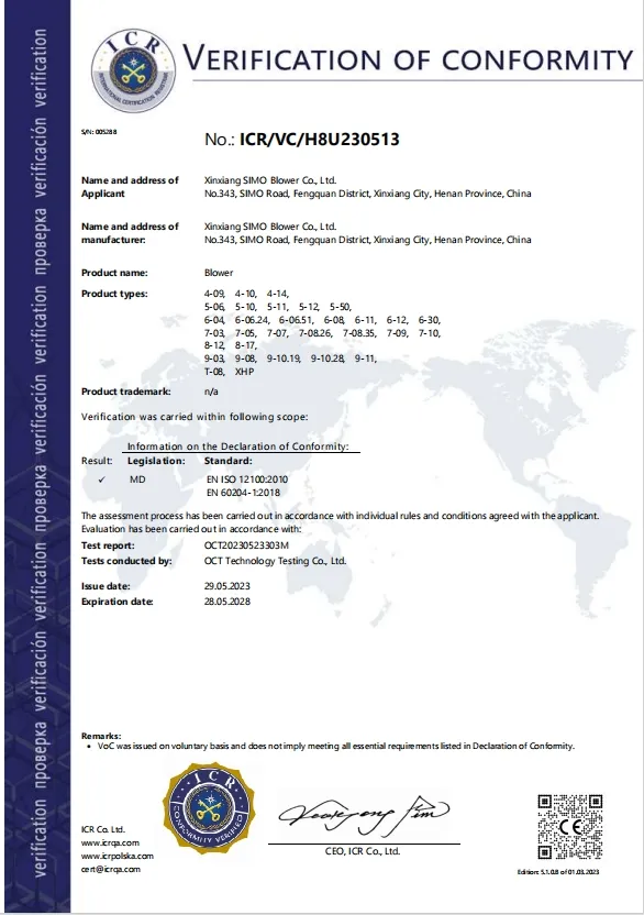 5-12 serie de horno de arco eléctrico purificación de gases de escape ventilador centrífugo ventilador de corriente inducido 10