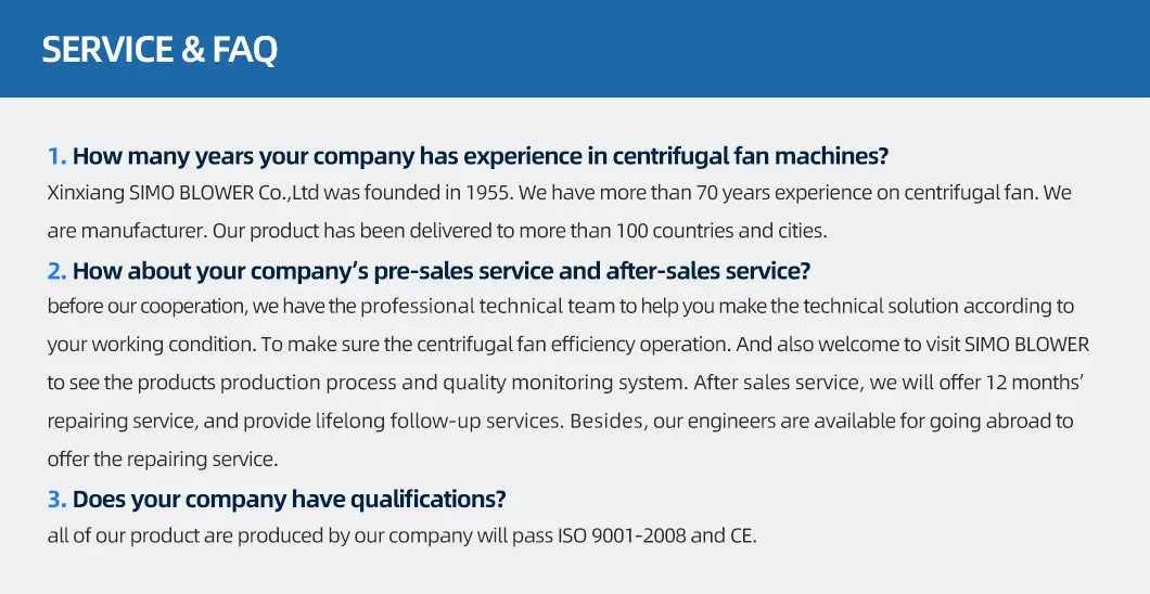 5-12 serie de horno de arco eléctrico purificación de gases de escape ventilador centrífugo ventilador de corriente inducido 13