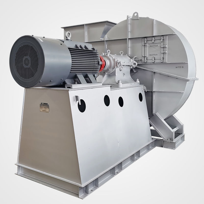 5.5-1500kw Induced Draft Blower Backward Curved Blade 1450-2900rpm Speed