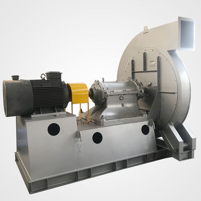 Calidad Soplador centrífugo industrial de alto rendimiento de entrada única eficiente en energía con diseño curvado hacia atrás Fábrica