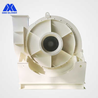 calidad Ventilador centrífugo de soplador industrial para gases de alta temperatura a 600 °C con construcción de aleación resistente al calor e impulsores equilibrados con precisión Fábrica