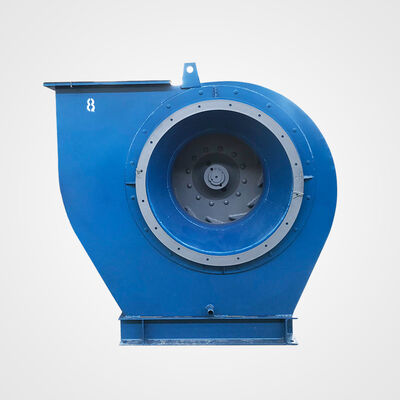 Calidad Ventilador centrífugo industrial con aspas de impulsor resistentes al desgaste para extracción de gases de combustión a alta temperatura y diseño de aspas de impulsor hacia atrás Fábrica